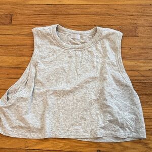SKIMS Gray Tank Top
